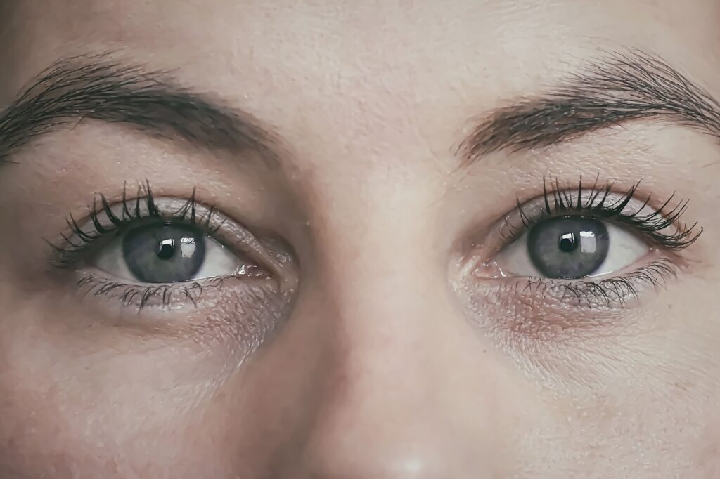eyes, woman, female